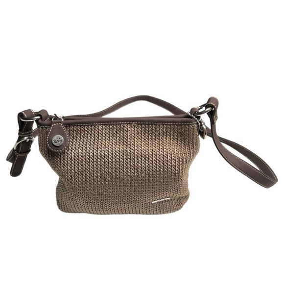 The Sak Bags The Sak Tan Woven Crossbody Poshmark